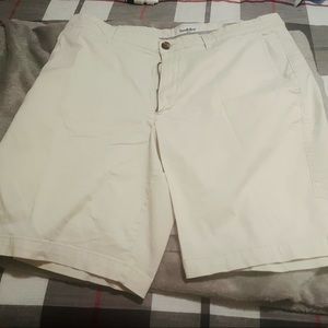 MENS KHAKI SHORTS 36 Waist